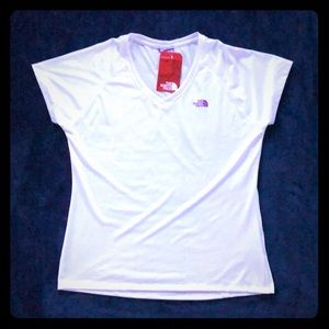 THE NORTH FACE Women’s White T-shirt Size  XL